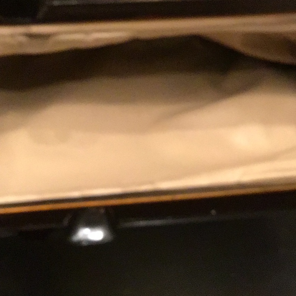 Elegant Rich Brown Leather Clutch & any necklace 35 - Picture 7 of 7